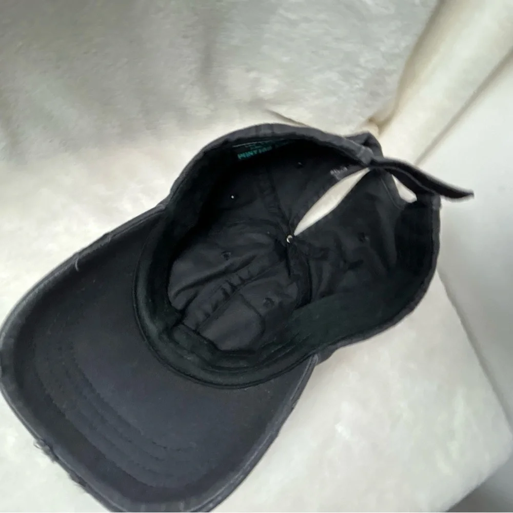 Kbethos Black Distressed Style‎ Ponytail Ball Cap Sporty Travel - Picture 13 of 13